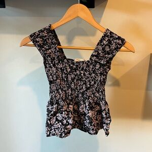 No Comment Floral Top